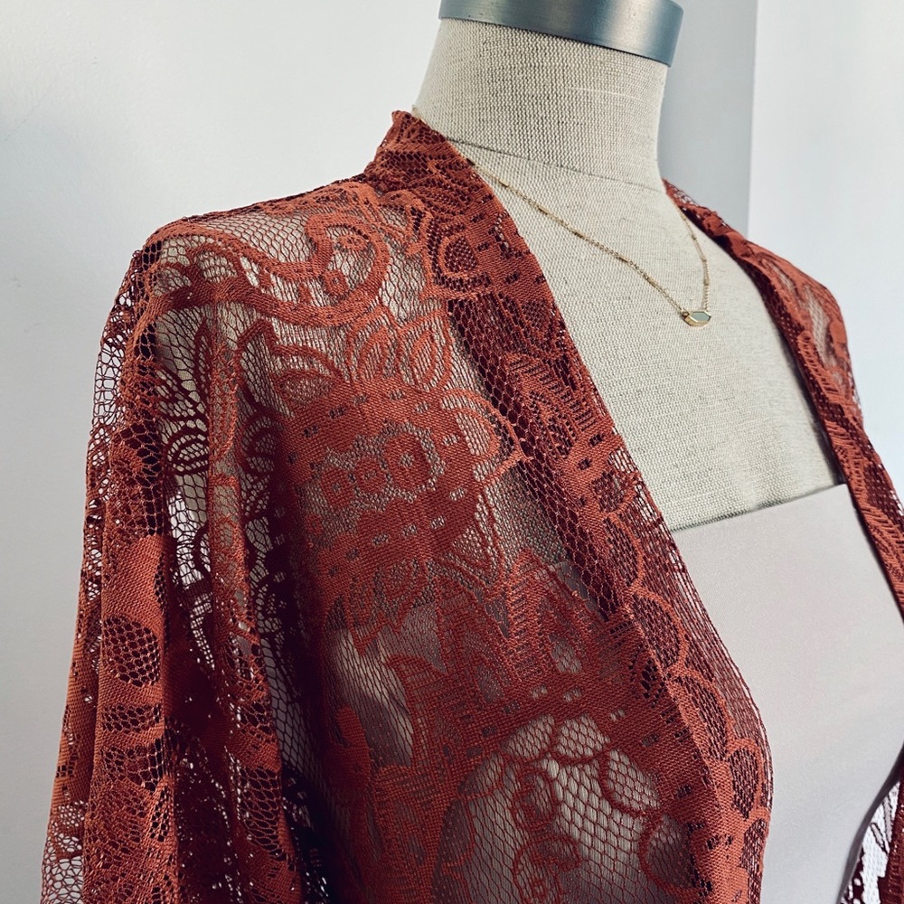 S O L D ! Laced Kimono